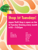 Shop 1st Tuesdays!