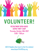 Volunteer Recruitment Open House!